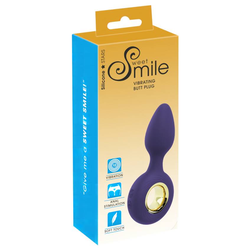 SMILE - akkus anál vibrátor (lila) - Image 2