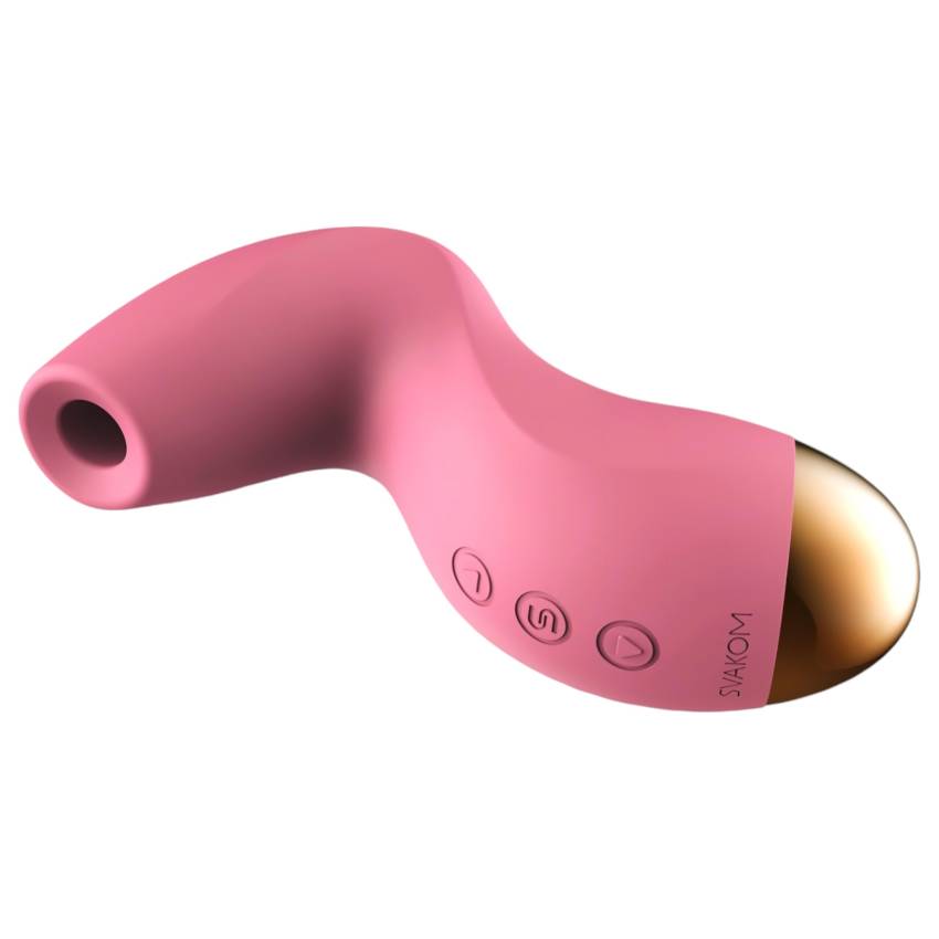 / Svakom Pulse Pure - akkus, léghullámos csiklóizgató (pink) - Image 3
