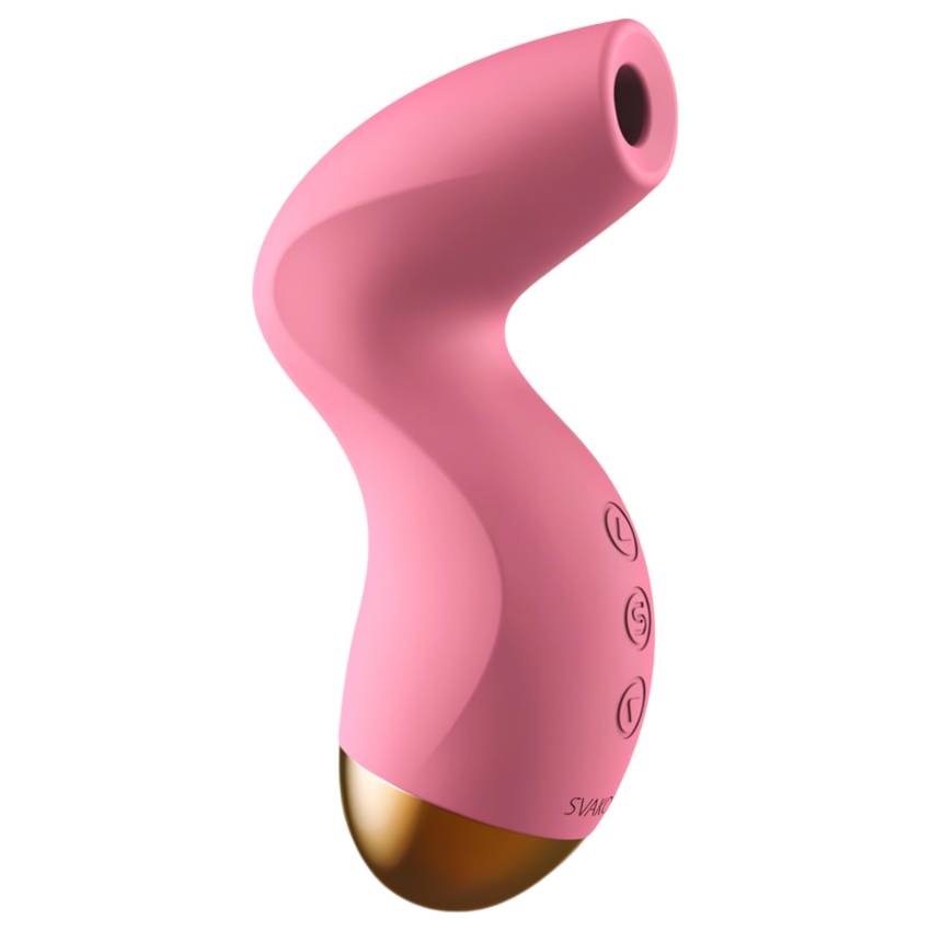 / Svakom Pulse Pure - akkus, léghullámos csiklóizgató (pink)