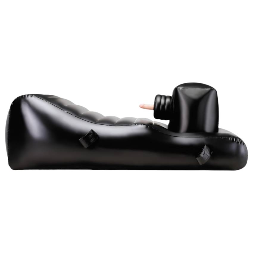 Louisiana Lounger - szexgép beépített vibrátorral (fekete) - Image 7
