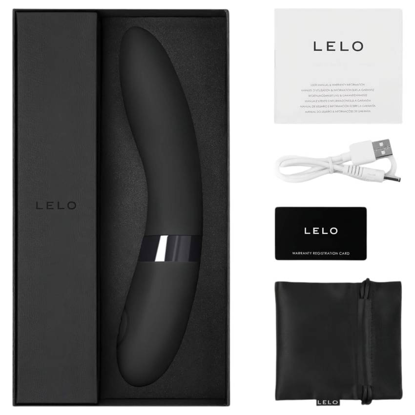 LELO Elise 2 - deluxe vibrátor (fekete) - Image 4