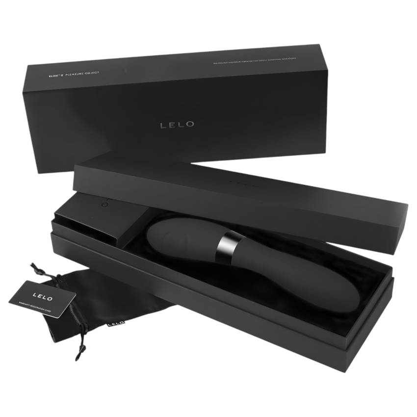 LELO Elise 2 - deluxe vibrátor (fekete) - Image 6