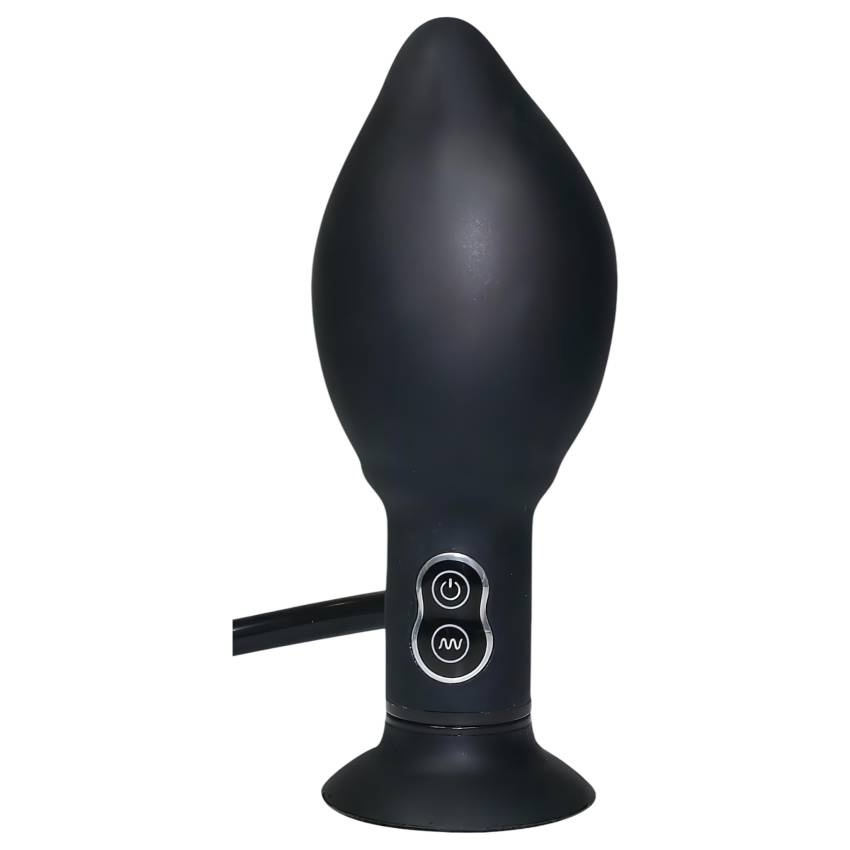 You2Toys True Black - pumpálható anál vibrátor (fekete) - Image 4
