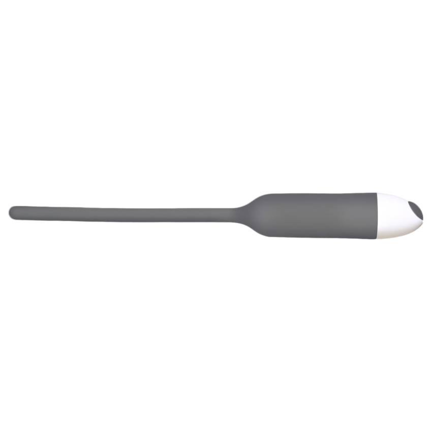 You2Toys - DILATOR - szilikon húgycső vibrátor - szürke (6mm) - Image 2