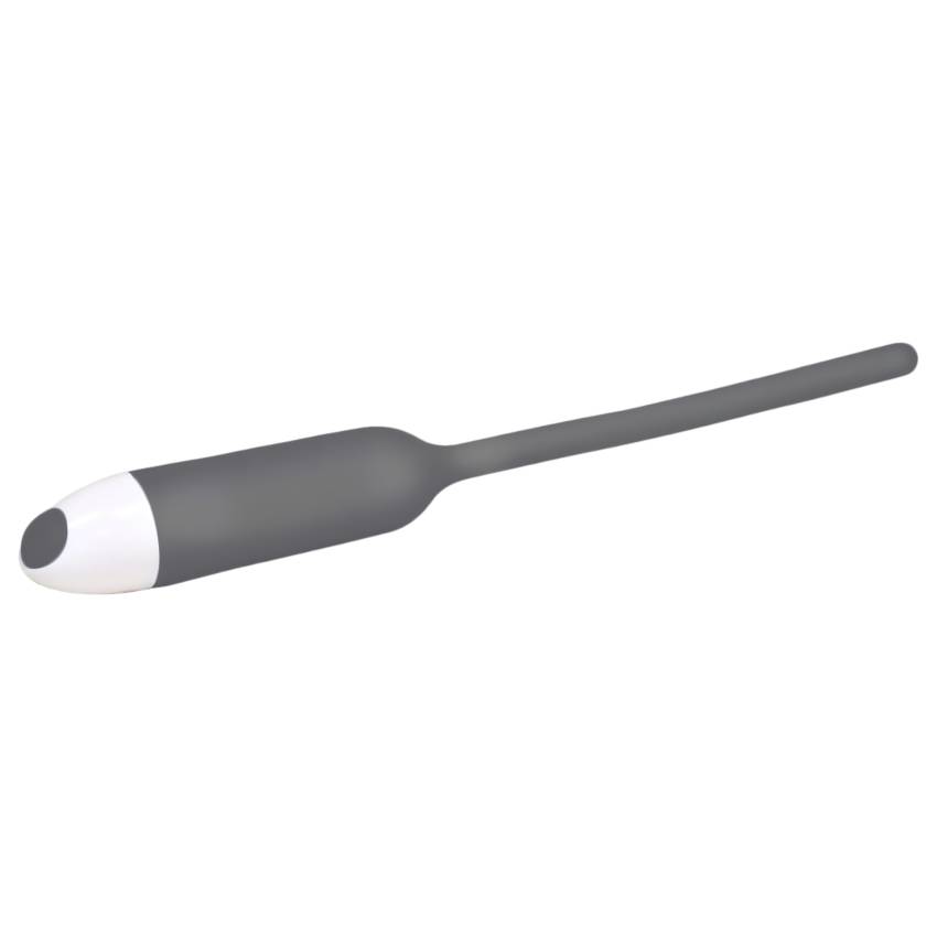 You2Toys - DILATOR - szilikon húgycső vibrátor - szürke (6mm) - Image 3