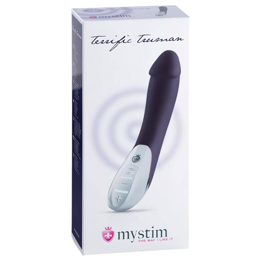 mystim Terrific Truman - 2 motoros vibrátor (kék) - Image 4