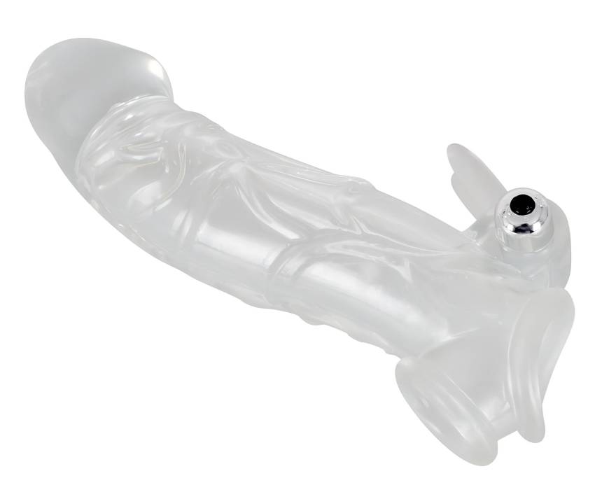 Crystal Skin - rezgő hosszabbító péniszköpeny - Image 4
