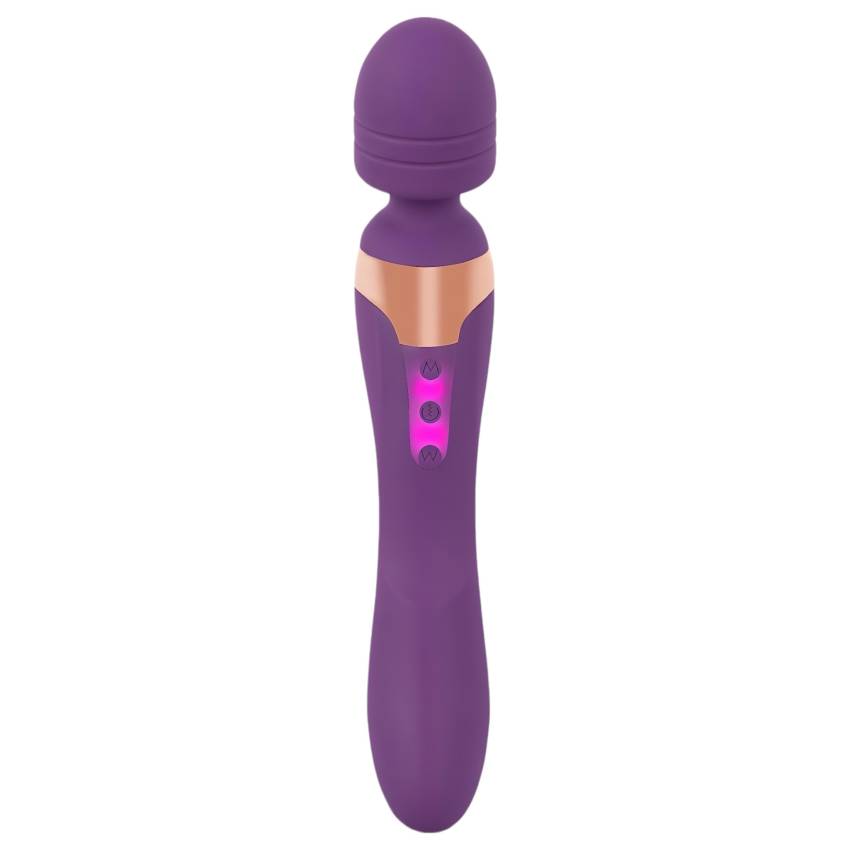 Javida Double - masszírozó vibrátor (lila) - Image 2