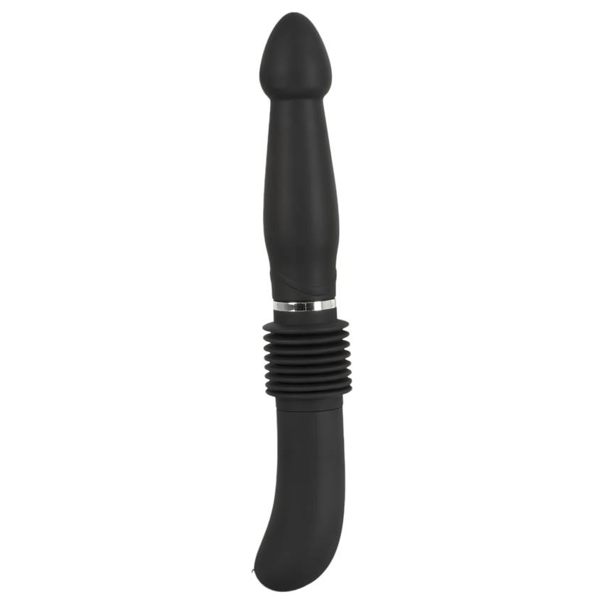 You2Toys - Push it - akkus lökő anál vibrátor (fekete) - Image 7