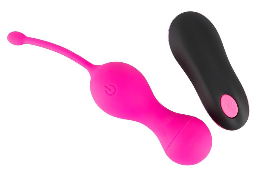 SMILE Love Balls - akkus, rádiós vibrációs tojás (pink) - Image 3