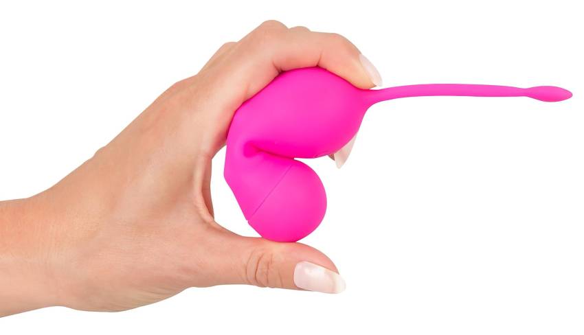 SMILE Love Balls - akkus, rádiós vibrációs tojás (pink) - Image 5