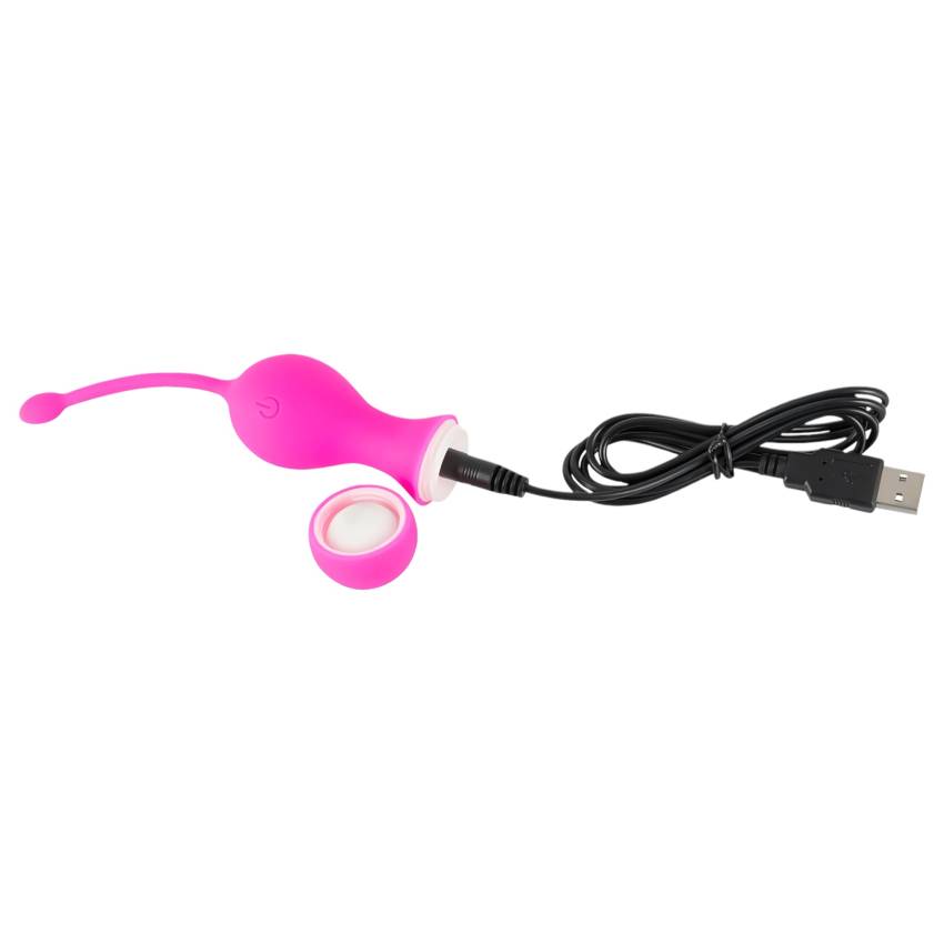 SMILE Love Balls - akkus, rádiós vibrációs tojás (pink) - Image 7