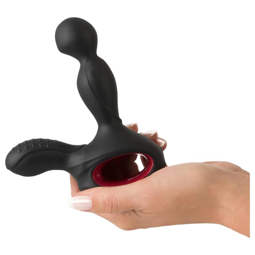 You2Toys Massager - forgó, melegítő prosztata vibrátor (fekete) - Image 5
