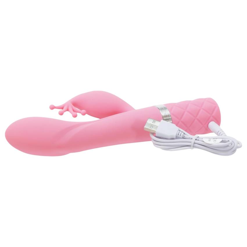 Pillow Talk Kinky - akkus, 2 motoros G-pont vibrátor (pink) - Image 6