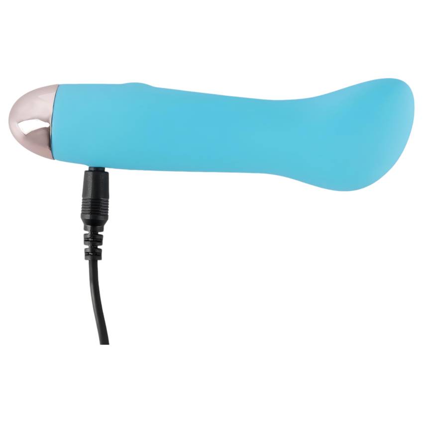 Cuties Mini Blue - akkus, G-pont vibrátor (türkiz) - Image 6