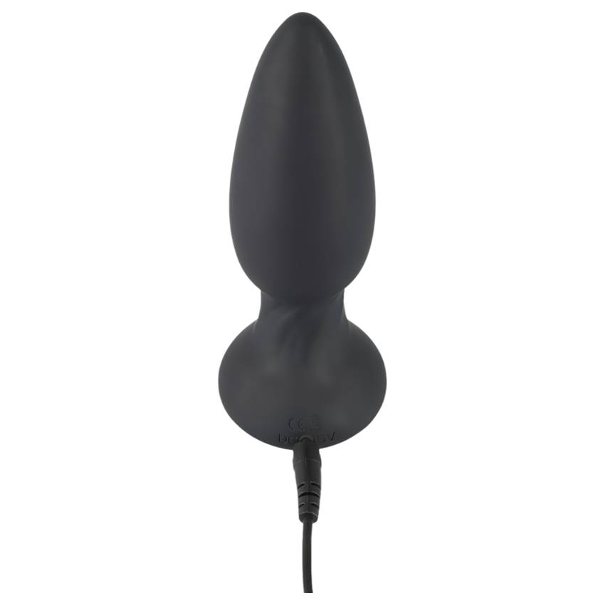 Black Velvet - forgó gyöngyös anál vibrátor (fekete) - Image 6