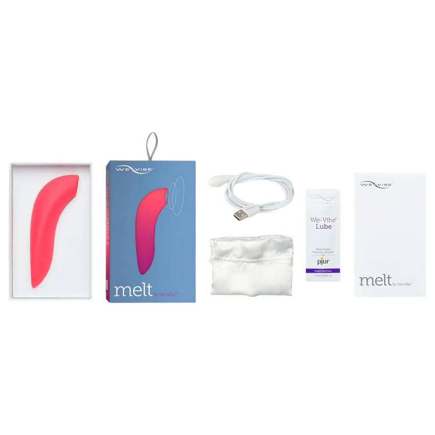 We-Vibe Melt - okos léghullámos csiklóizgató (korall) - Image 5