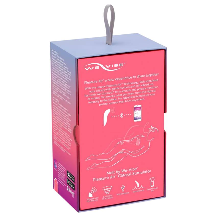 We-Vibe Melt - okos léghullámos csiklóizgató (korall) - Image 7