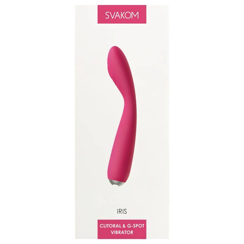 Svakom Iris - akkus, vízálló G-pont vibrátor (piros) - Image 3