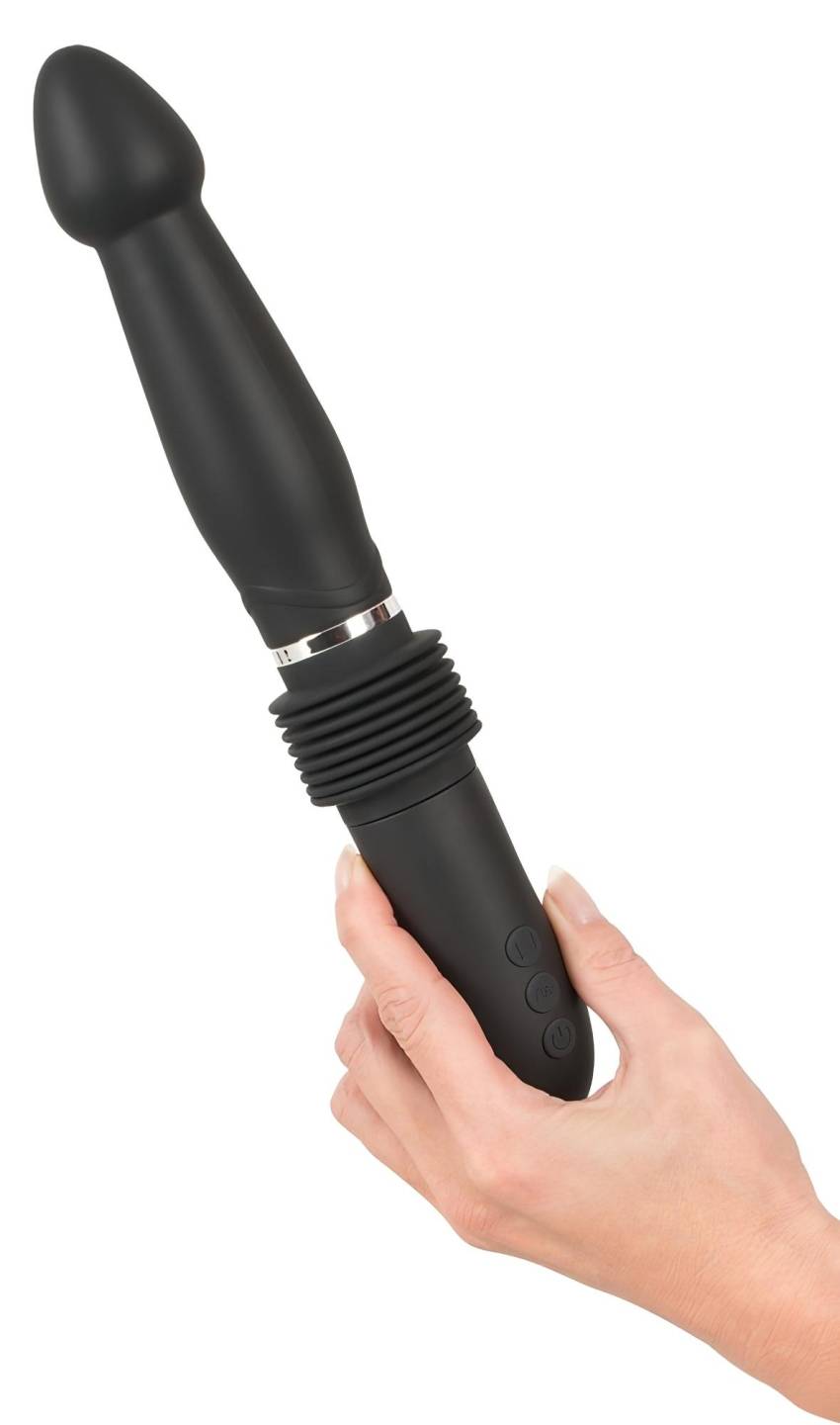 You2Toys - RC Fucking Machine - akkus lökő vibrátor (fekete) - Image 7