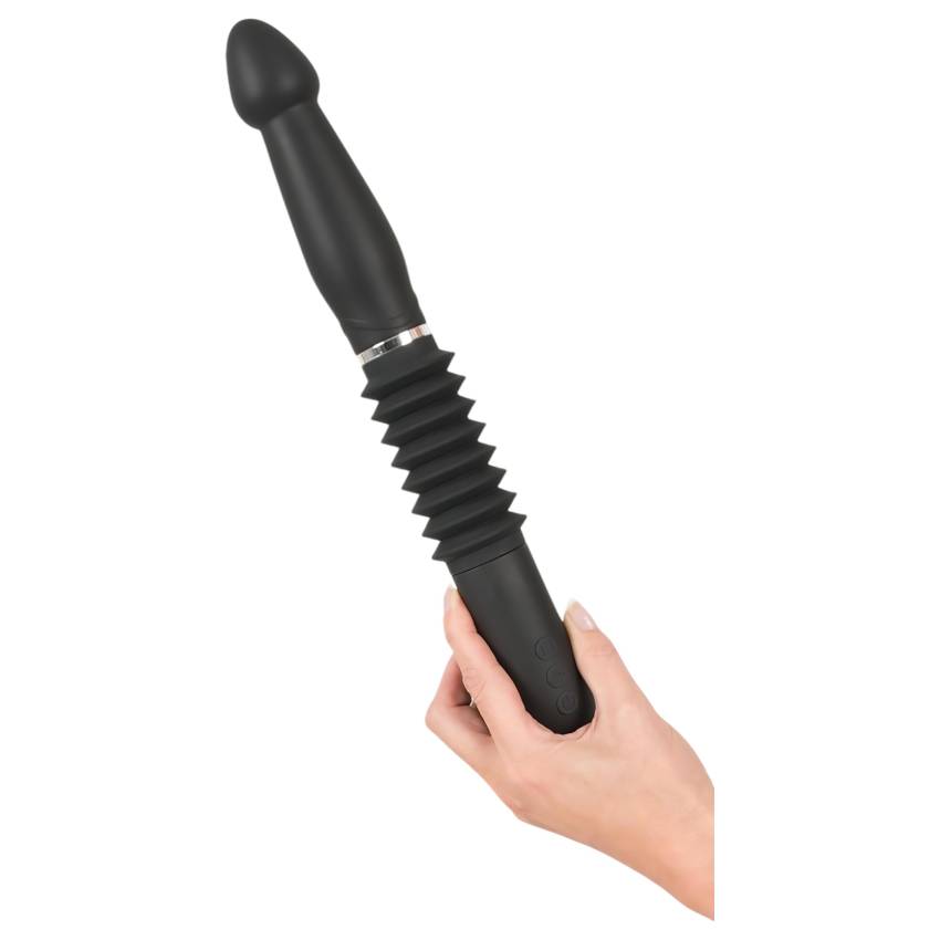 You2Toys - RC Fucking Machine - akkus lökő vibrátor (fekete) - Image 8
