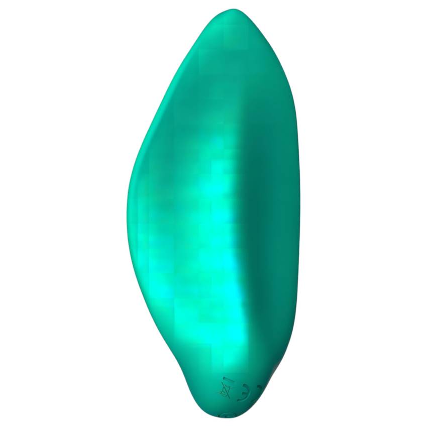 ROMP Wave - akkus, vízálló csikló vibrátor (zöld) - Image 2