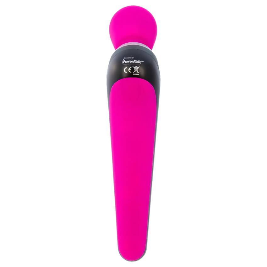PalmPower Extreme Wand - akkus masszírozó vibrátor (pink-fekete) - Image 5