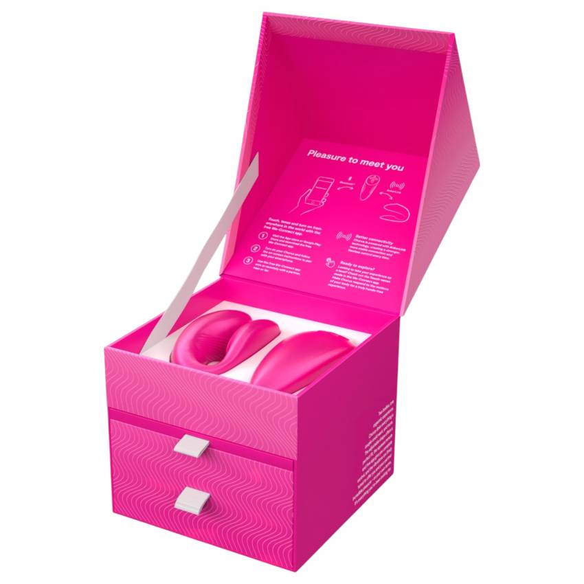We-Vibe Chorus - akkus, okos párvibrátor (pink) - Image 3