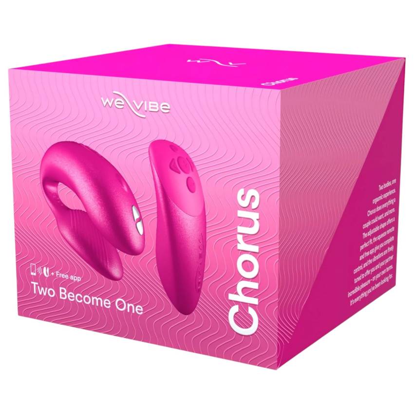We-Vibe Chorus - akkus, okos párvibrátor (pink) - Image 4