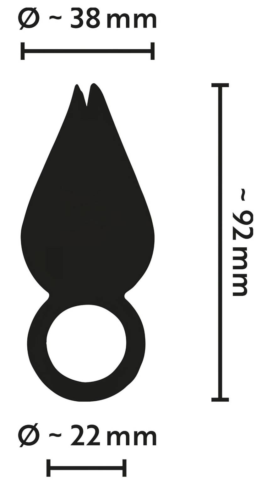 Belou - akkus, vízálló csikló vibrátor ( fekete) - Image 11