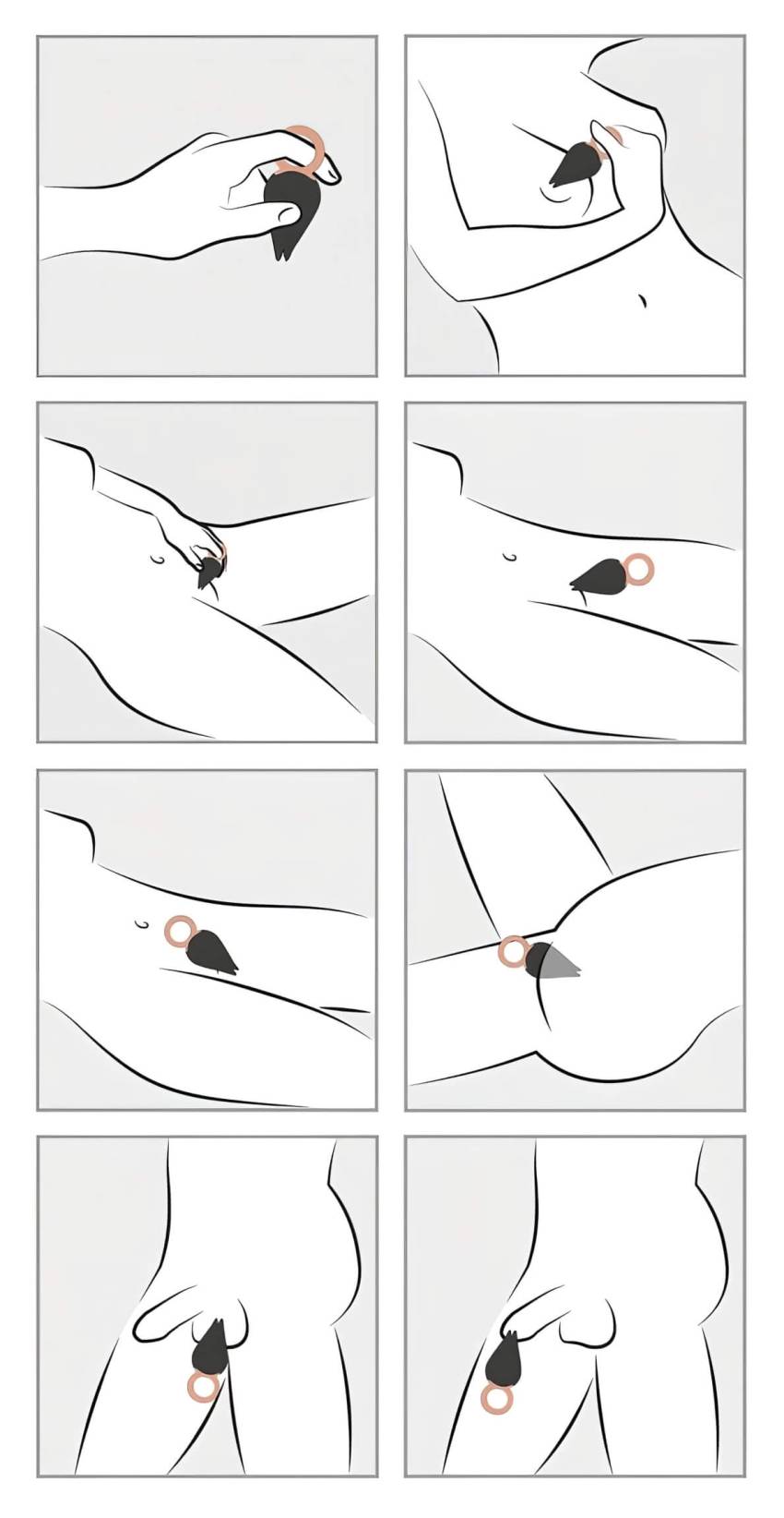 Belou - akkus, vízálló csikló vibrátor ( fekete) - Image 12