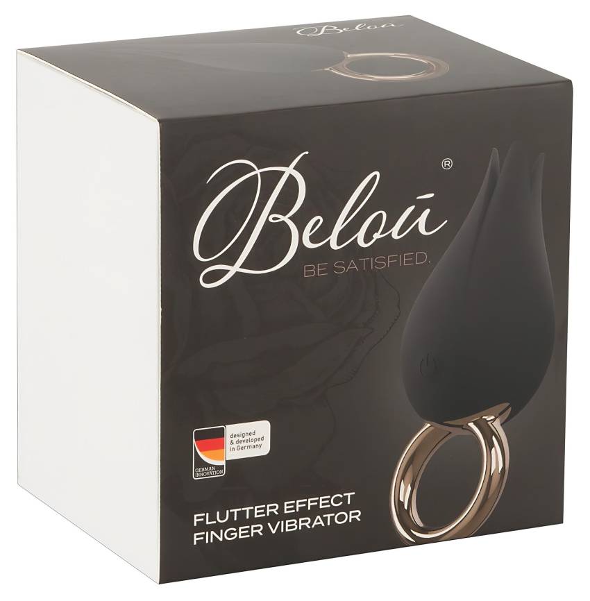 Belou - akkus, vízálló csikló vibrátor ( fekete) - Image 3