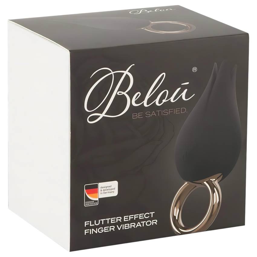 Belou - akkus, vízálló csikló vibrátor ( fekete) - Image 5
