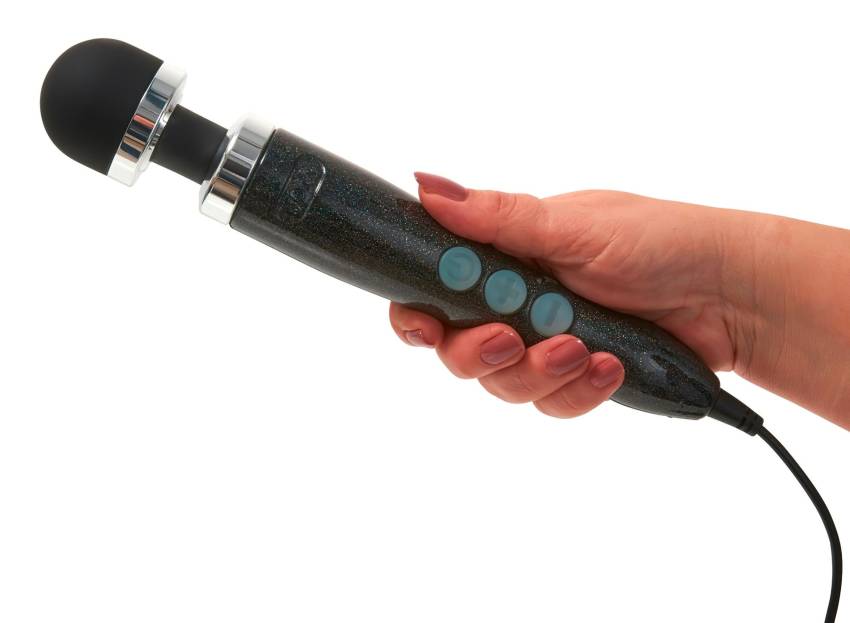 Doxy Die Cast 3 Wand - hálózati masszírozó vibrátor (fekete) - Image 6