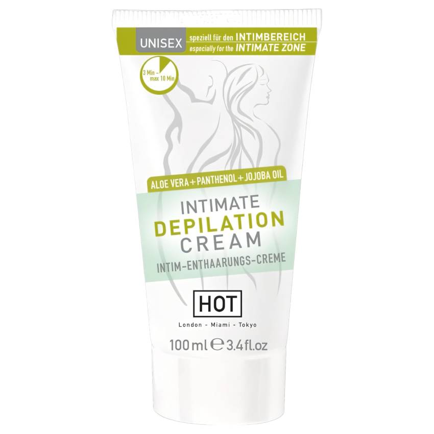 HOT Intimate - intim szőrtelenítő krém spatulával (100ml) - Image 2