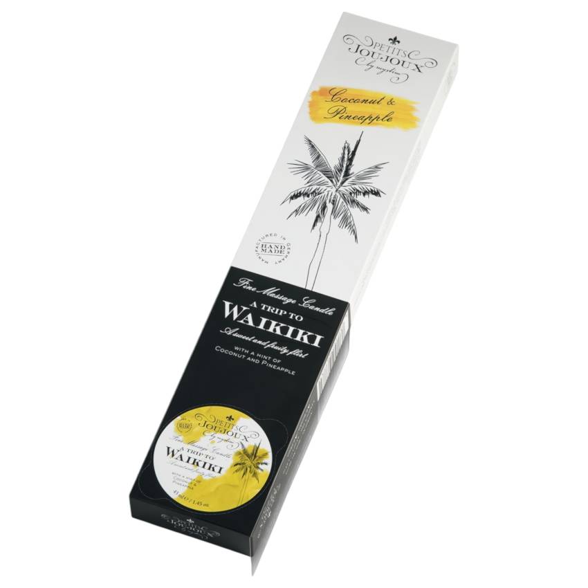 Petits Joujoux Waikiki masszázsgyertya - kókusz-ananász (5x43ml) - Image 2