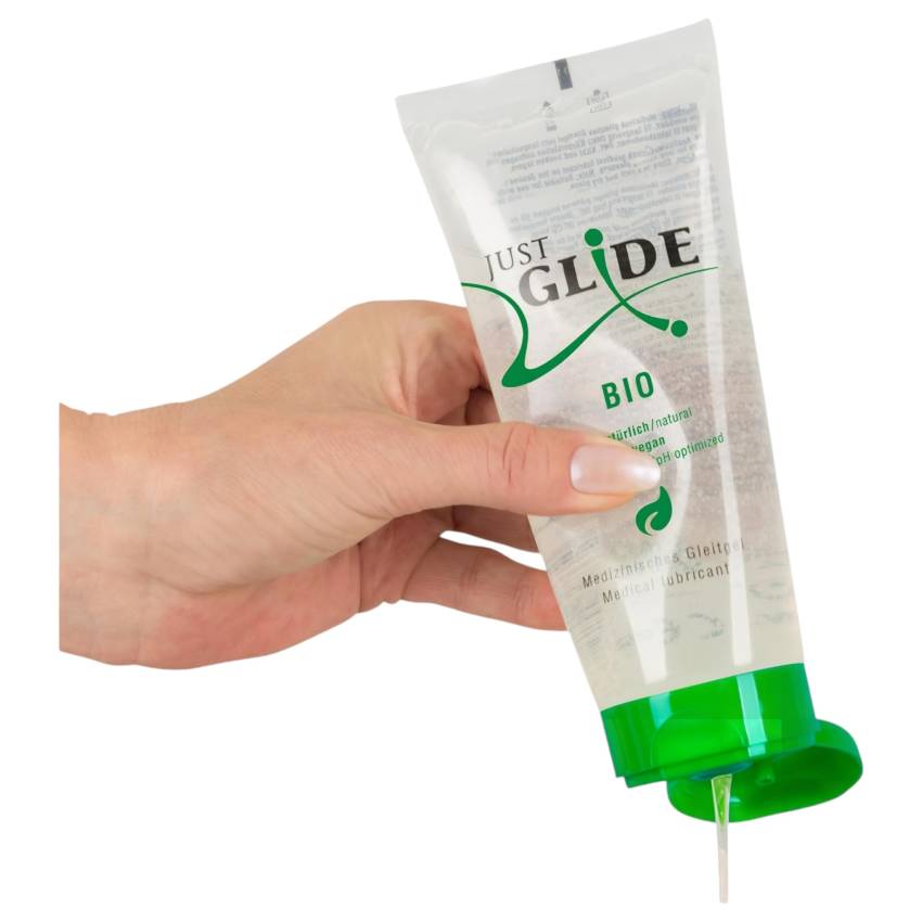 Just Glide Bio - vízbázisú vegán síkosító (200ml) - Image 2