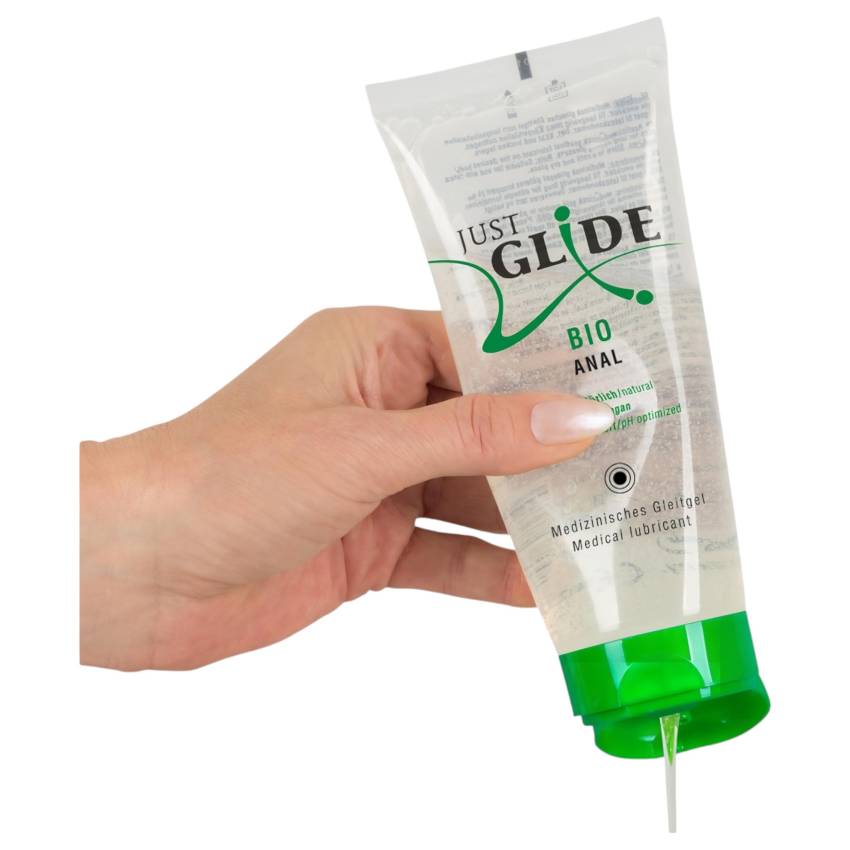 Just Glide Bio ANAL - vízbázisú vegán síkosító (200ml) - Image 2