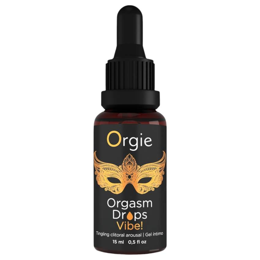 Orgie Orgasm Drops Vibe - bizsergető intim gél nőknek (15ml) - Image 2