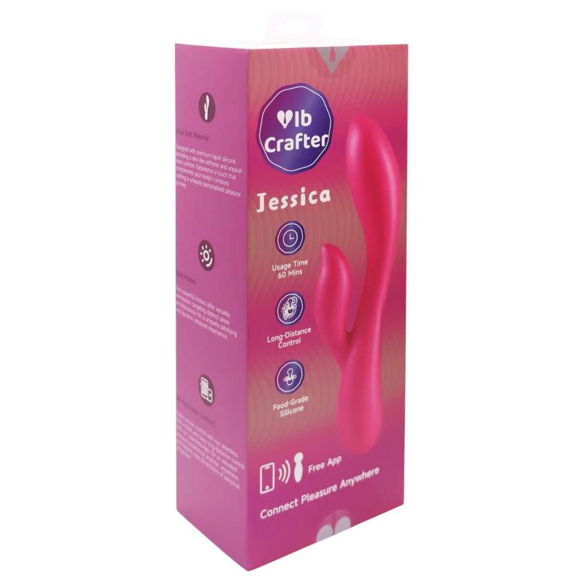 / LP Jessica - okos, vízálló csiklókaros vibrátor (pink) - Image 2