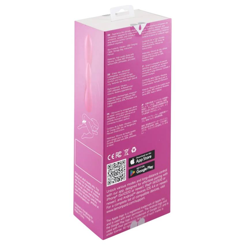 / LP Jessica - okos, vízálló csiklókaros vibrátor (pink) - Image 3