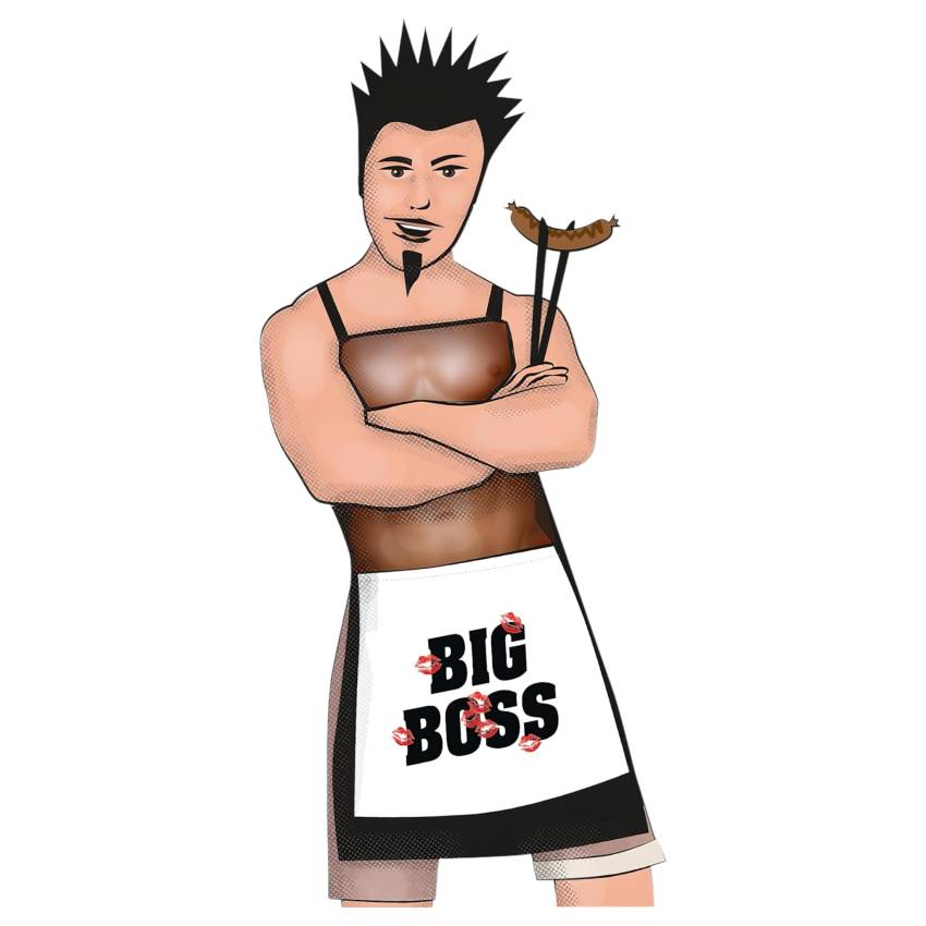 CHEFCOCK - BIG BOSS mókás kötény - Image 3