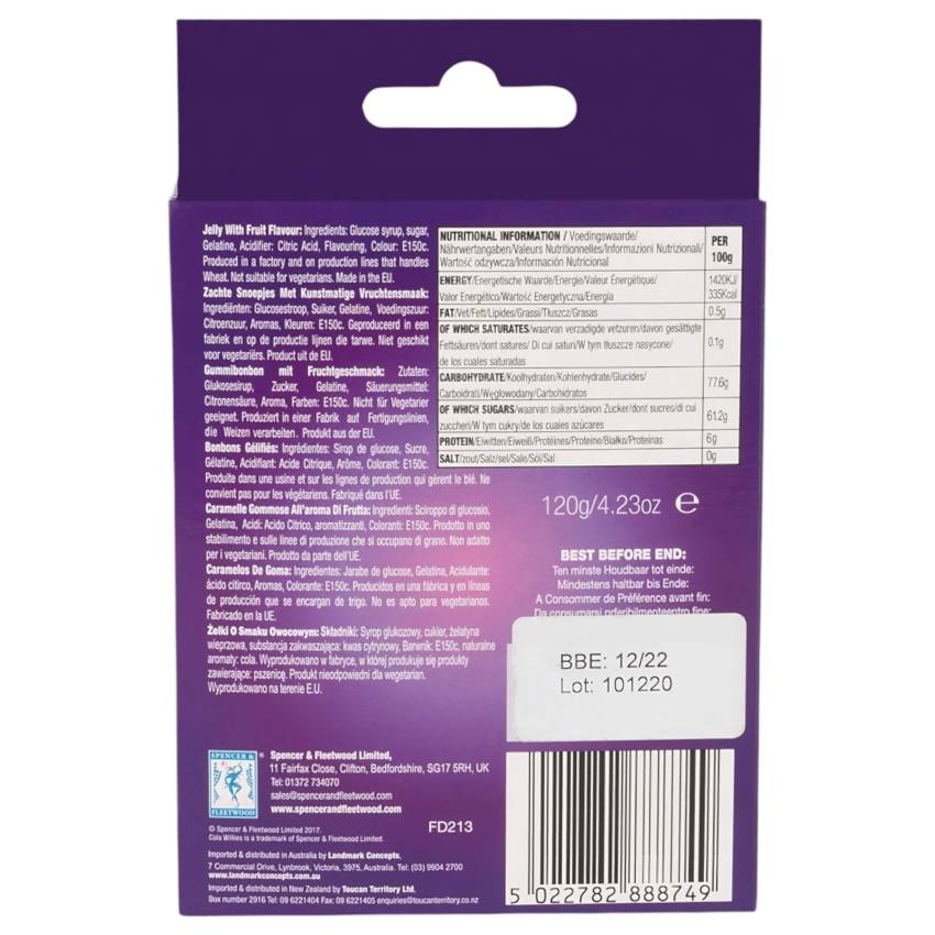Kólás gumicukor - pénisz (120g) - Image 2