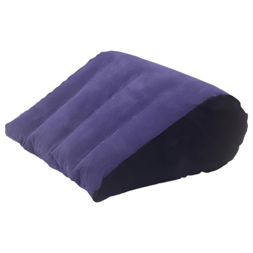 Magic Pillow - Felfújható szexpárna - ék alakú (lila) - Image 2