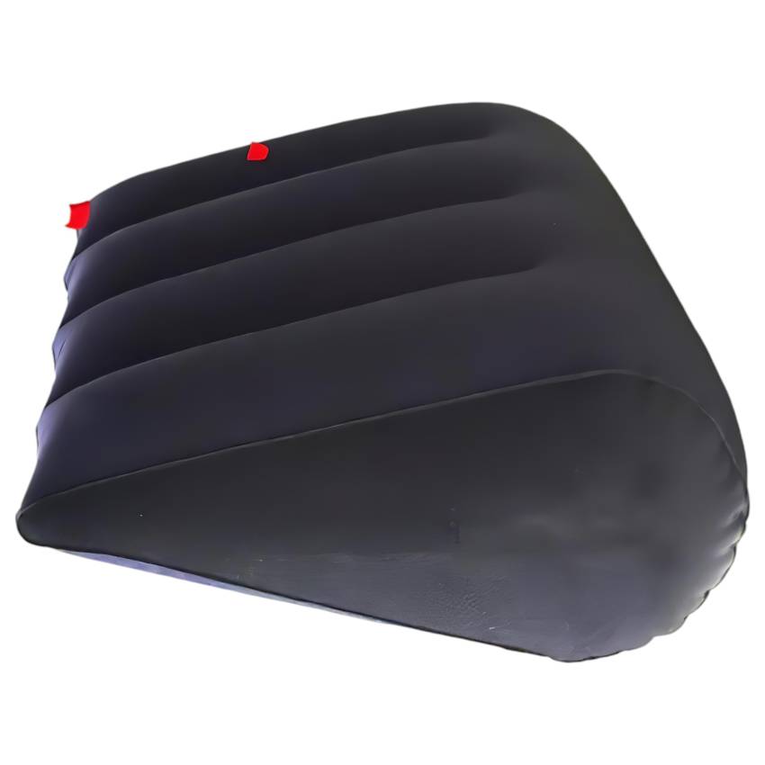 Magic Pillow - Felfújható szexpárna - ék alakú (lila) - Image 3