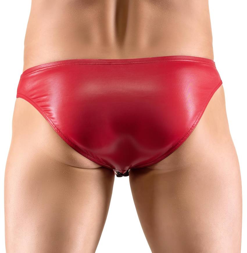/ Svenjoyment - fekete fűzős férfi alsó (piros) - Image 4