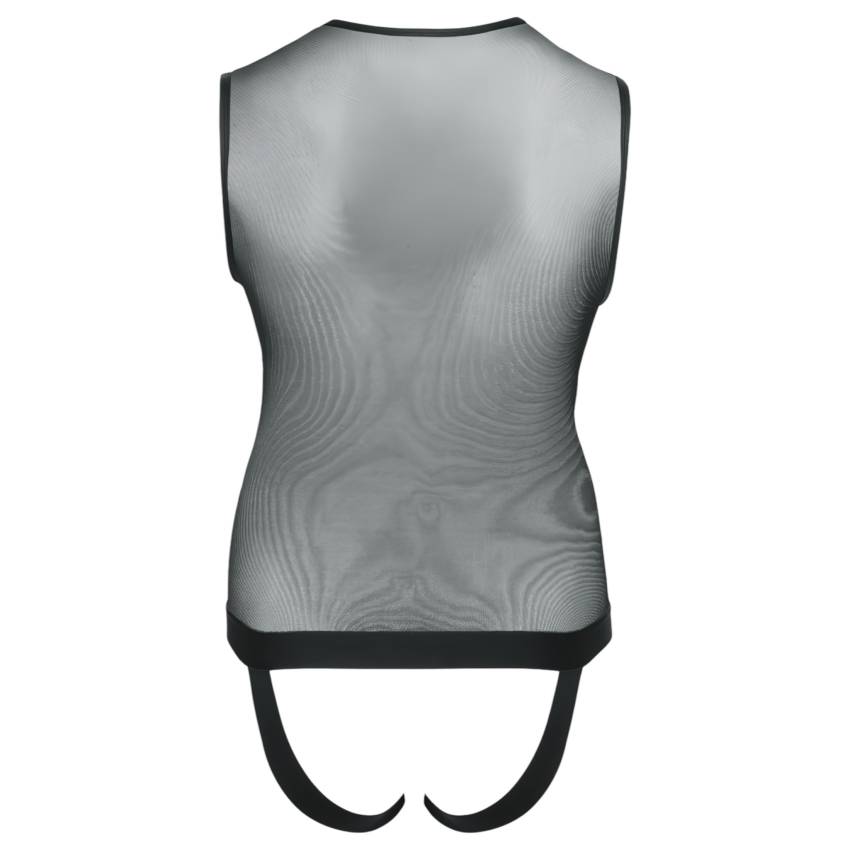 / Svenjoyment - cipzáras férfi body (fekete) - Image 6