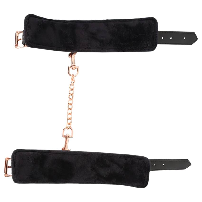 Bad Kitty - bilincsek lánccal (fekete-rosegold) - Image 9