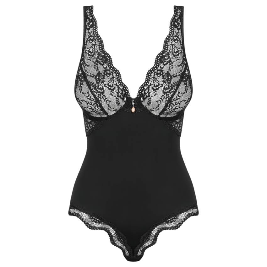 Obsessive Luvae - body átlátszó mellrésszel (fekete) - Image 3
