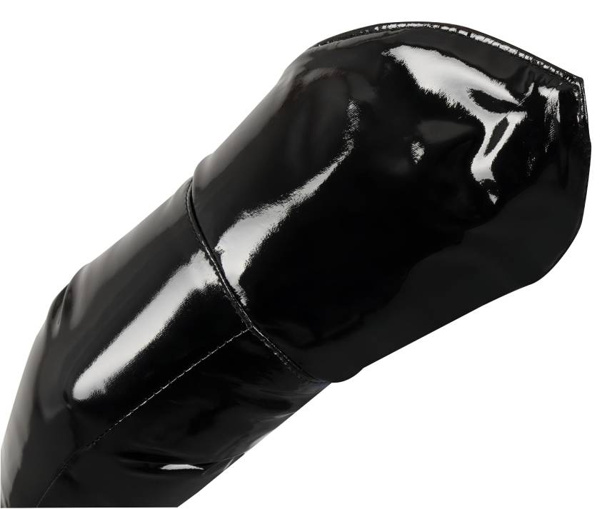 Black Level - extra hosszú, lakk kesztyű (fekete) - Image 7